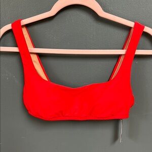 J. Crew Red Bikini Top